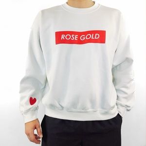 *FREE WITH BUNDLE* VIXEN VAULT Rose Gold Supreme Style Crewneck